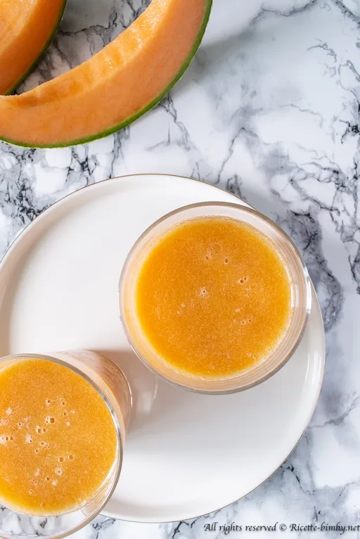 Frullato melone e albicocche bimby