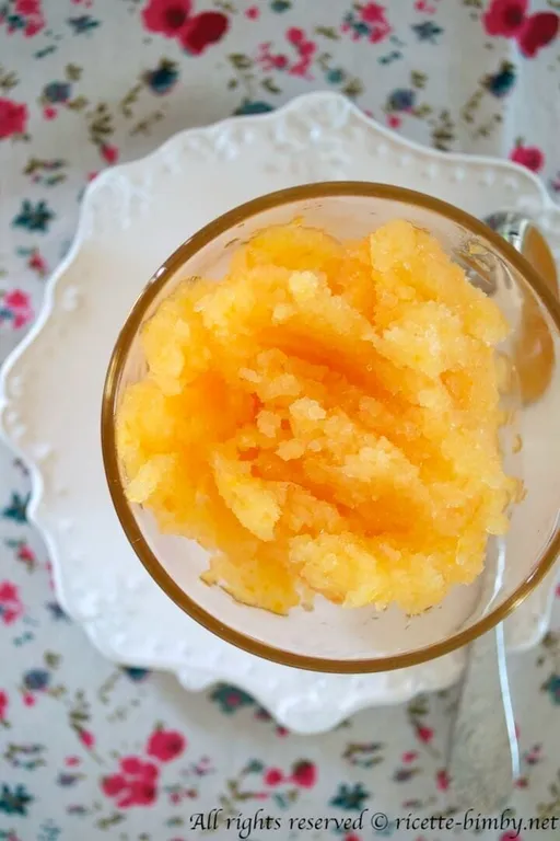 Sorbetto alla frutta bimby