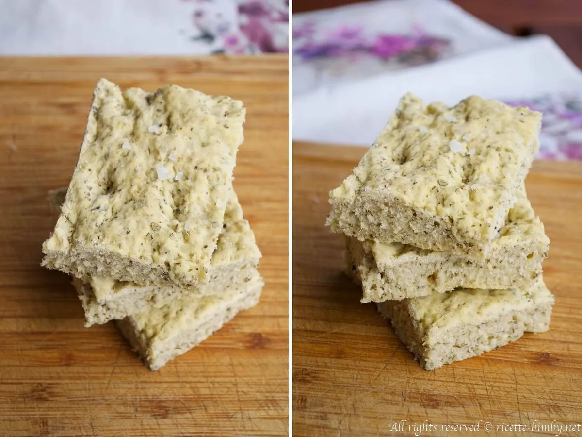 Focaccia veloce alla salvia Bimby