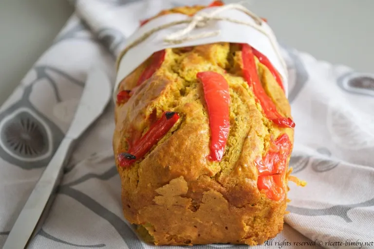 Plumcake ai peperoni Bimby