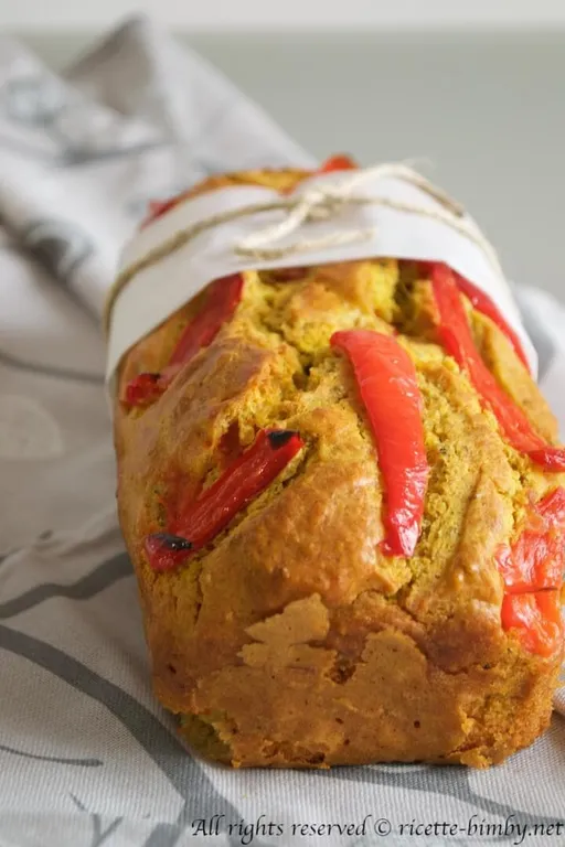 Plumcake ai peperoni bimby