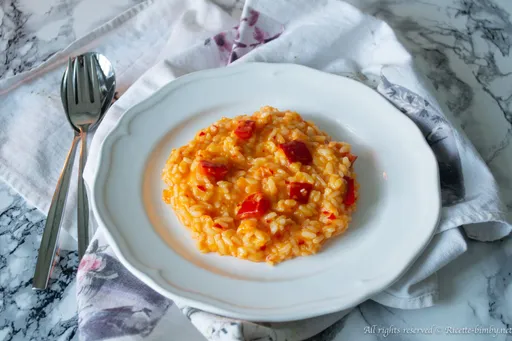Risotto ai peperoni bimby