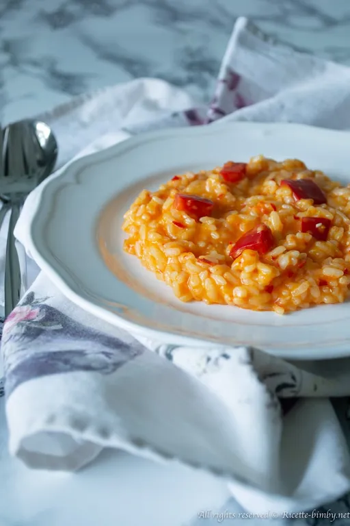 Risotto ai peperoni bimby