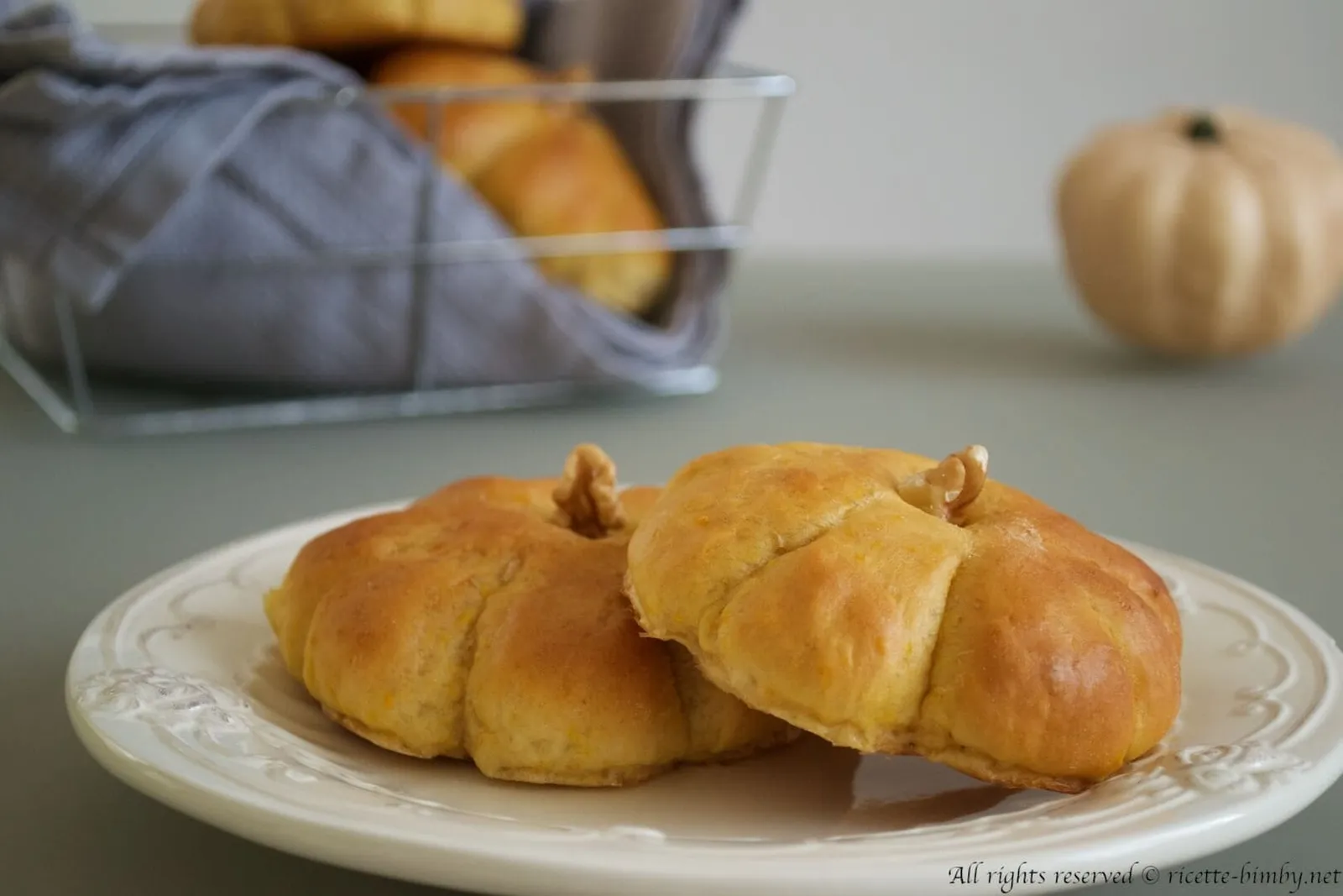 Panini dolci alla zucca Bimby