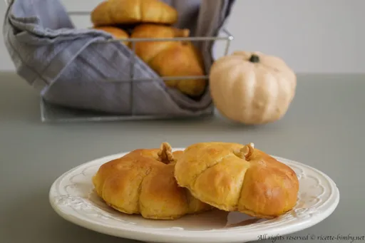 Panini dolci alla zucca bimby