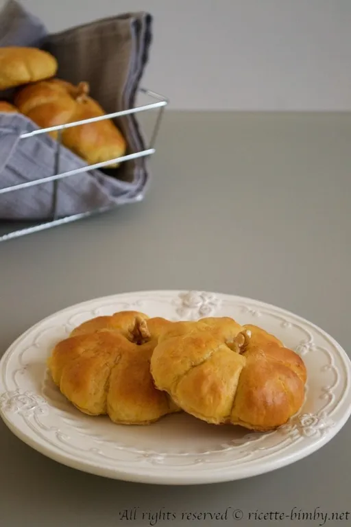 Panini dolci alla zucca bimby