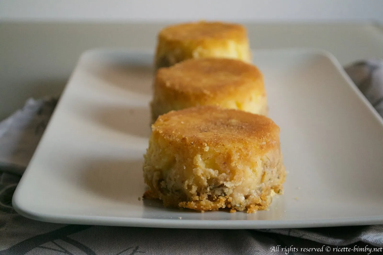 Sformatini di patate e funghi Bimby