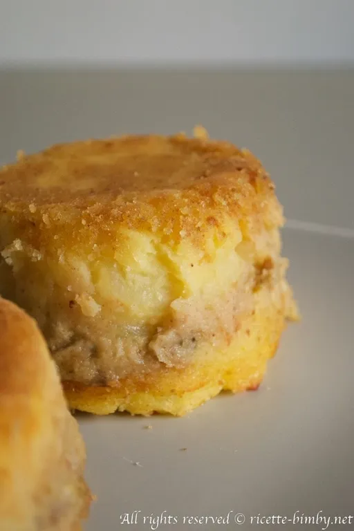 Sformatini di patate e funghi bimby