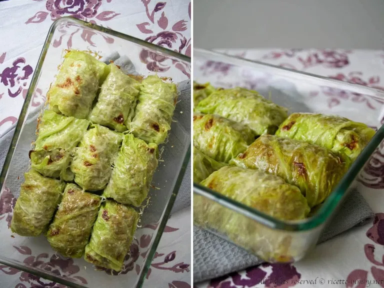 Involtini di verza Bimby