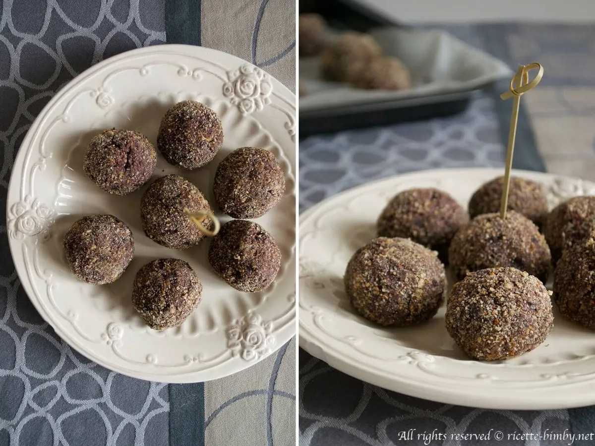 Polpette di radicchio Bimby