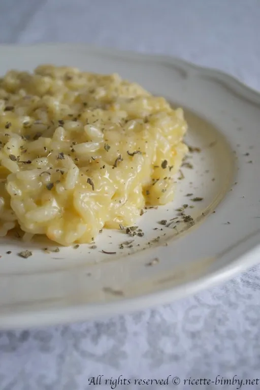 Risotto al castelmagno bimby
