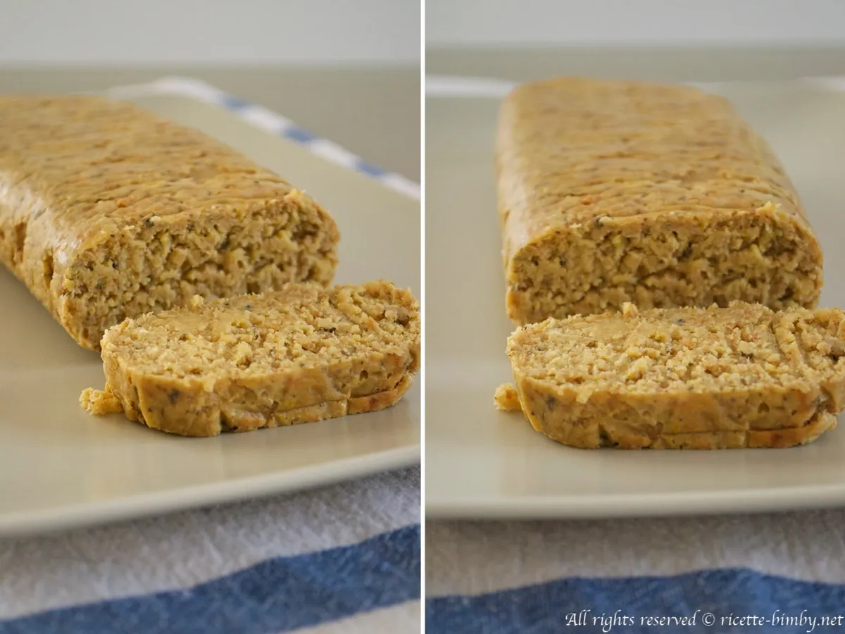 Polpettone di seitan e fagioli Bimby