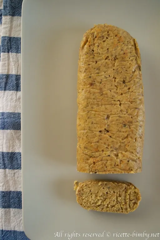 Polpettone di seitan e fagioli bimby