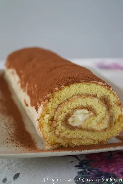 Rotolo Tiramisù bimby