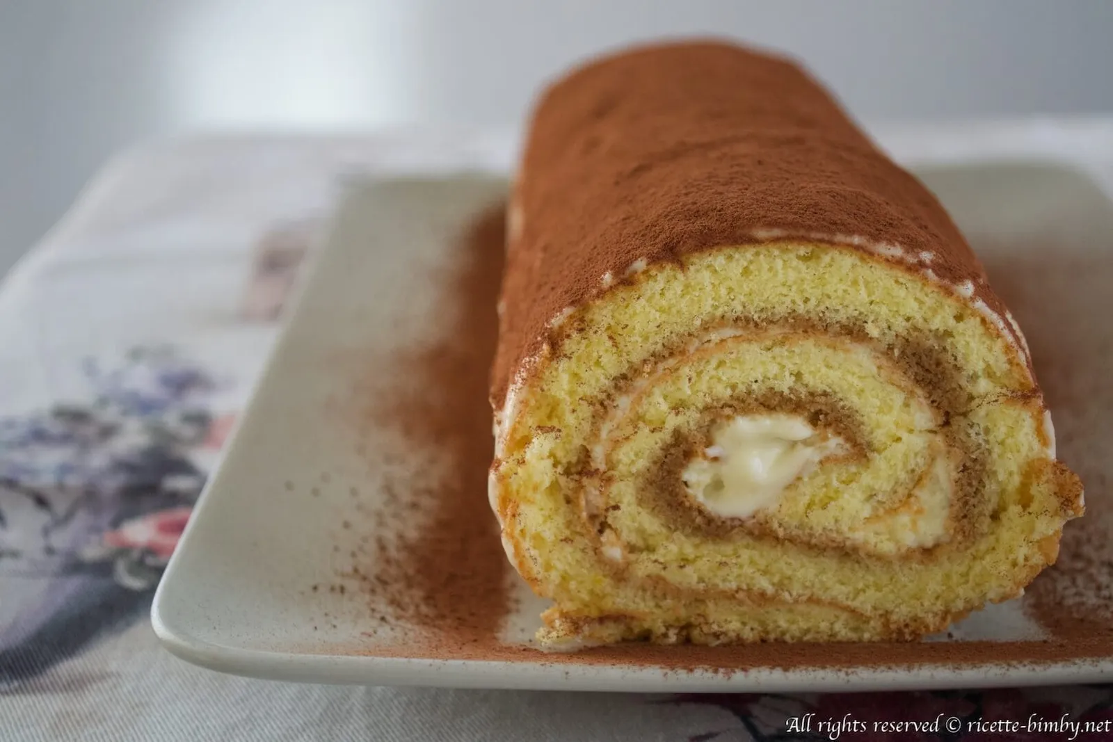 Rotolo Tiramisù Bimby