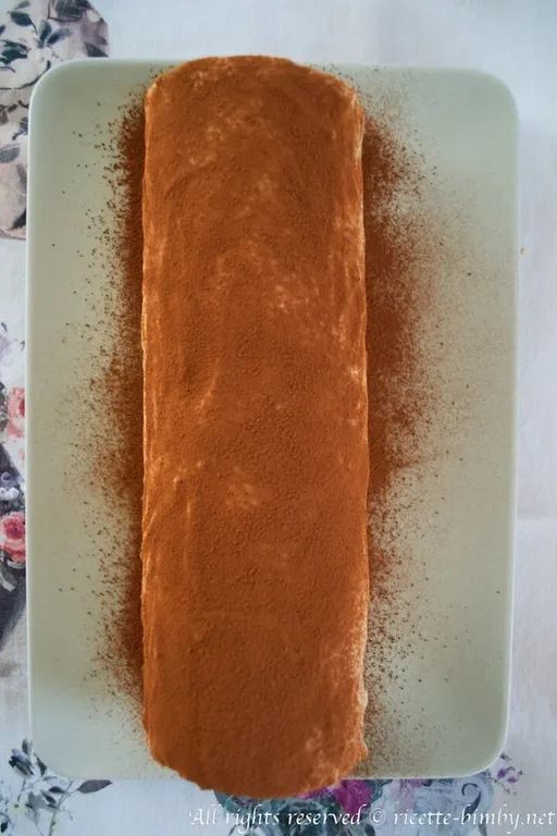 Rotolo Tiramisù bimby