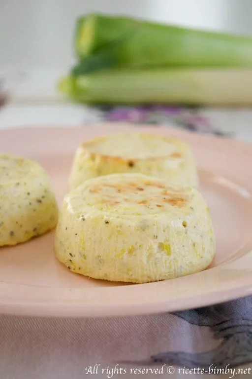 Sformatini di porri bimby