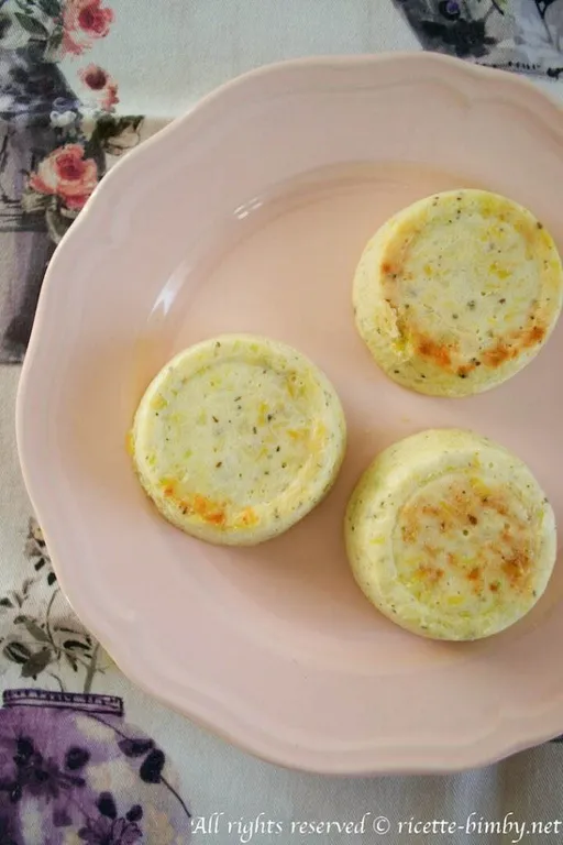 Sformatini di porri bimby