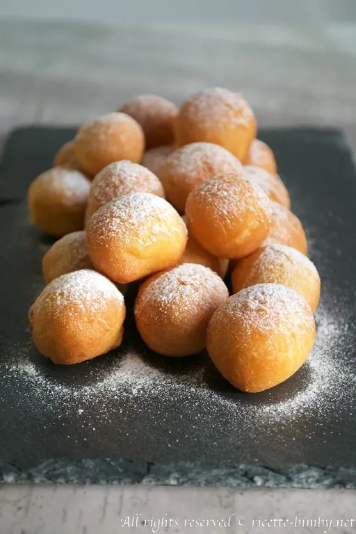 Castagnole alla ricotta bimby