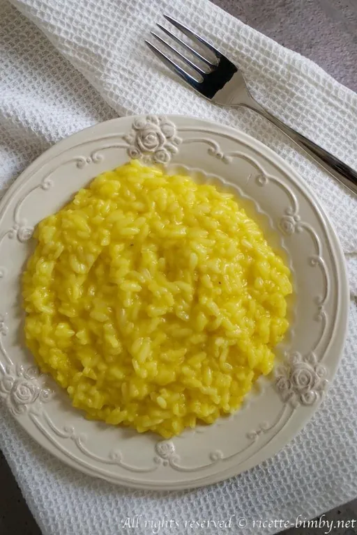 Risotto allo zafferano bimby