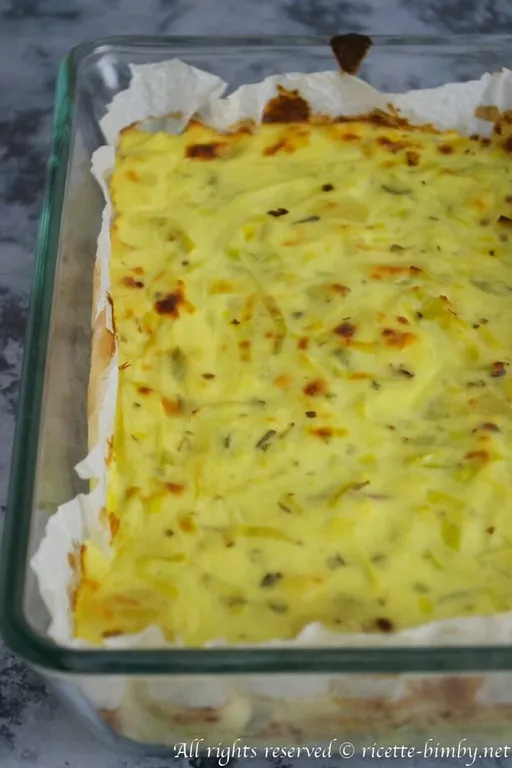 Sformato di patate e porri bimby