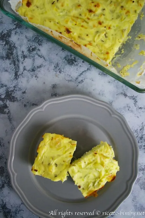 Sformato di patate e porri bimby