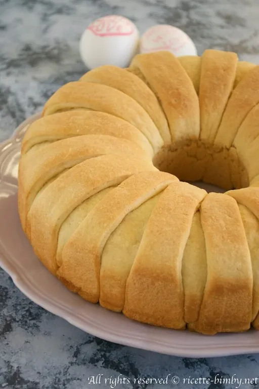 Corona di pane ripiena bimby