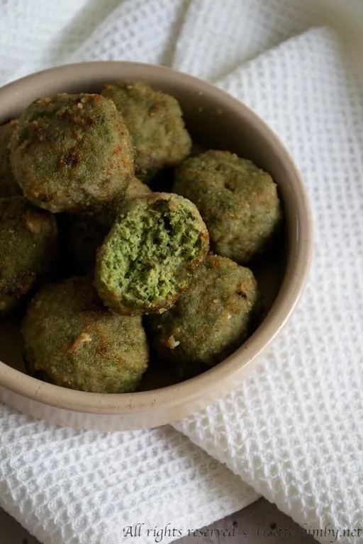 Polpette di carne e spinaci bimby