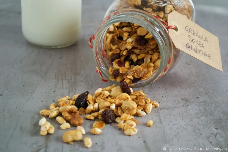 Granola senza glutine Bimby