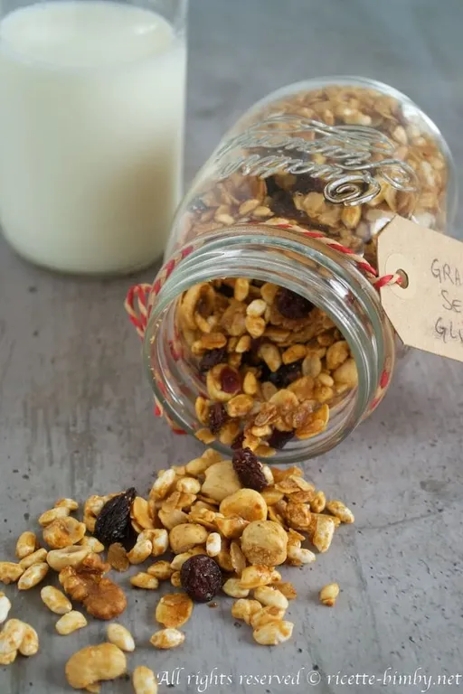 Granola senza glutine bimby