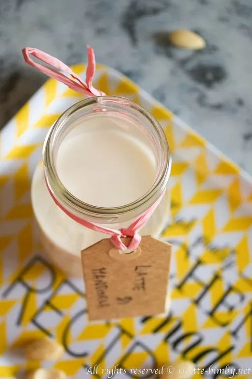 Latte di mandorla bimby