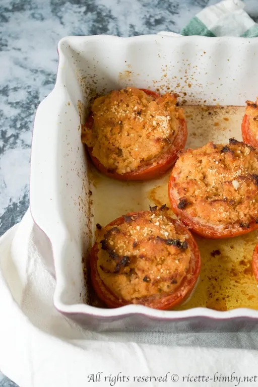 Pomodori gratinati bimby