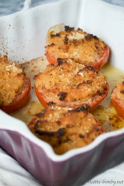Pomodori gratinati bimby