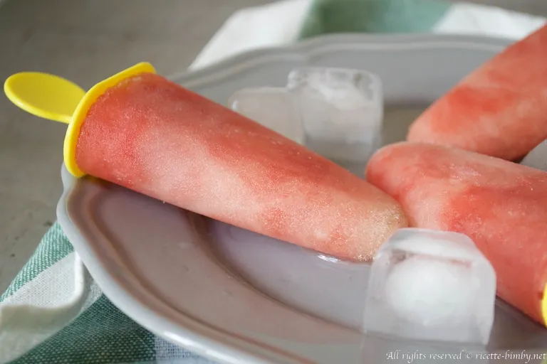 Ghiaccioli all’anguria Bimby