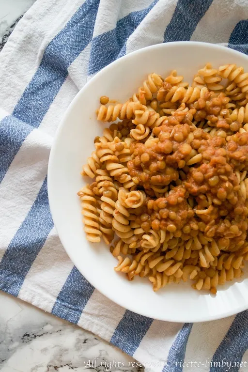 Ragù di lenticchie bimby