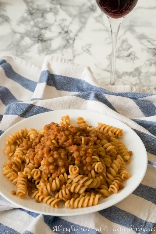 Ragù di lenticchie bimby