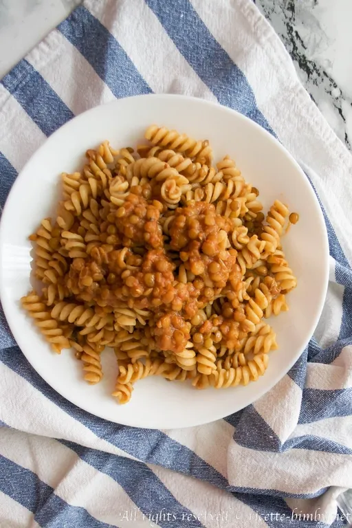 Ragù di lenticchie bimby