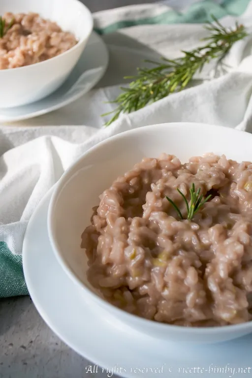 Risotto al Barolo bimby