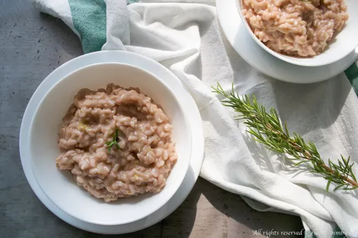 Risotto al Barolo bimby