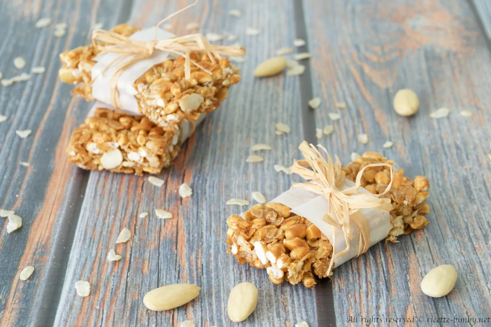 Barrette all'avena e riso soffiato