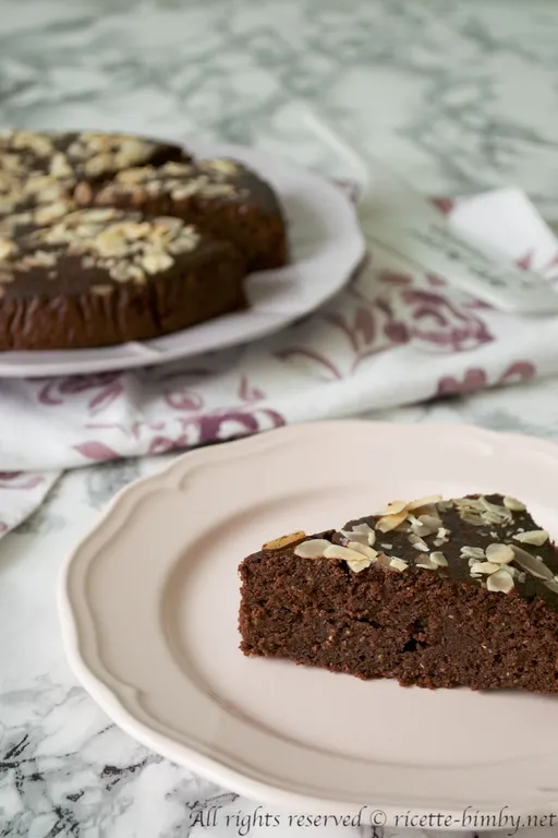 Torta al cioccolato vegana bimby