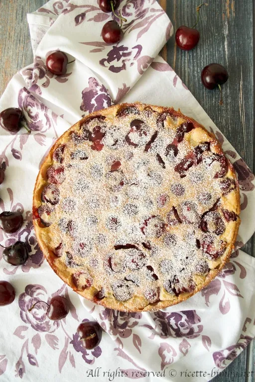 Clafoutis alle ciliegie bimby