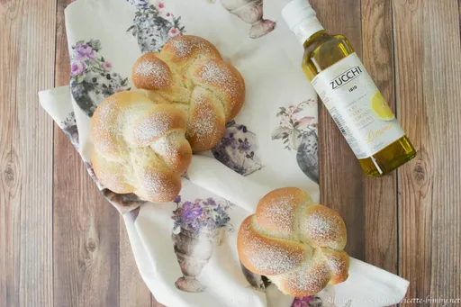 Brioche al limone senza burro bimby
