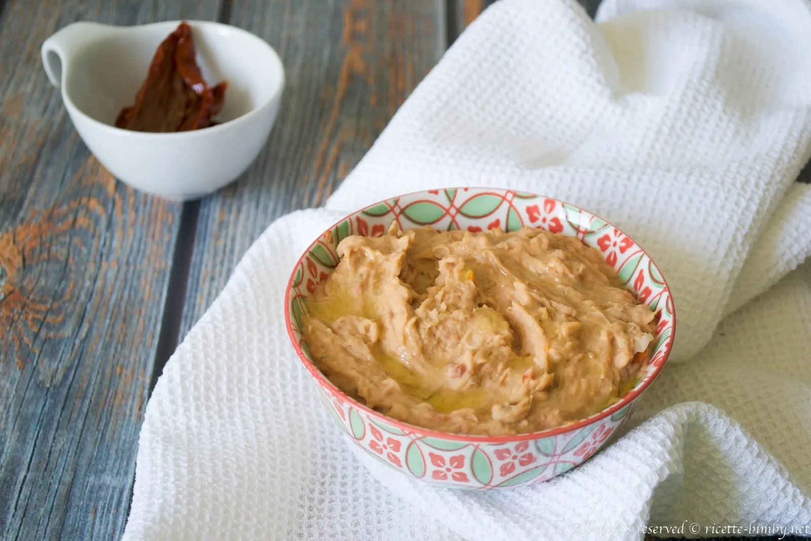 Hummus di pomodori secchi Bimby