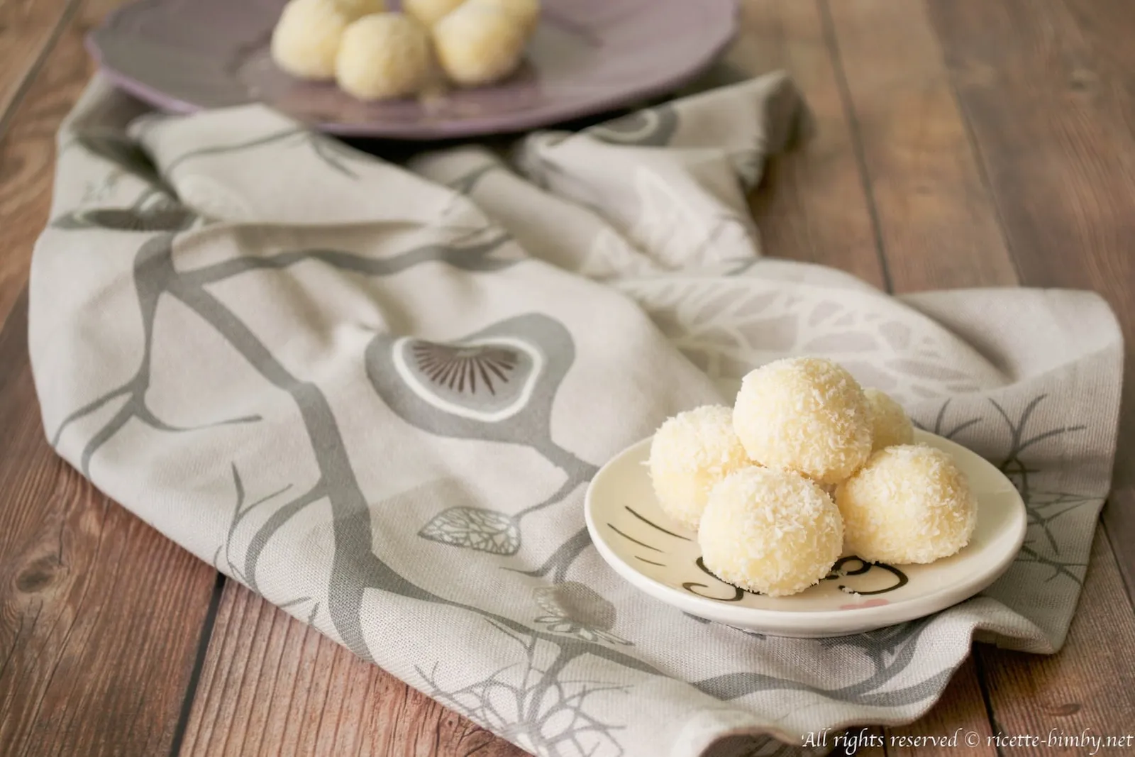 Tartufi al cioccolato bianco Bimby