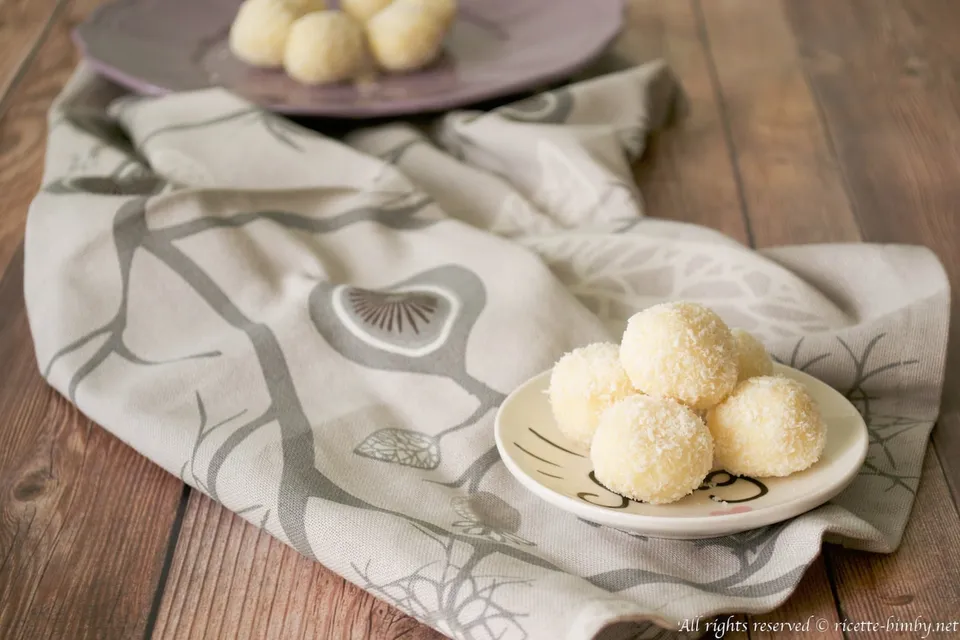 Tartufi al cioccolato bianco Bimby