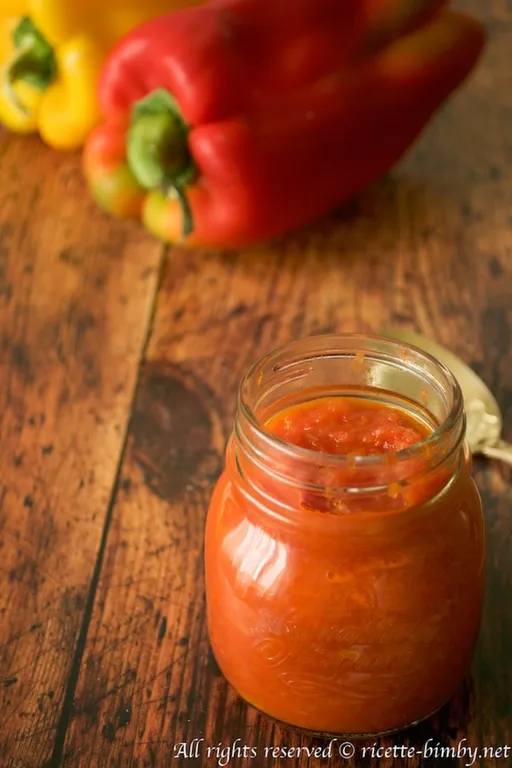 Sugo ai peperoni bimby