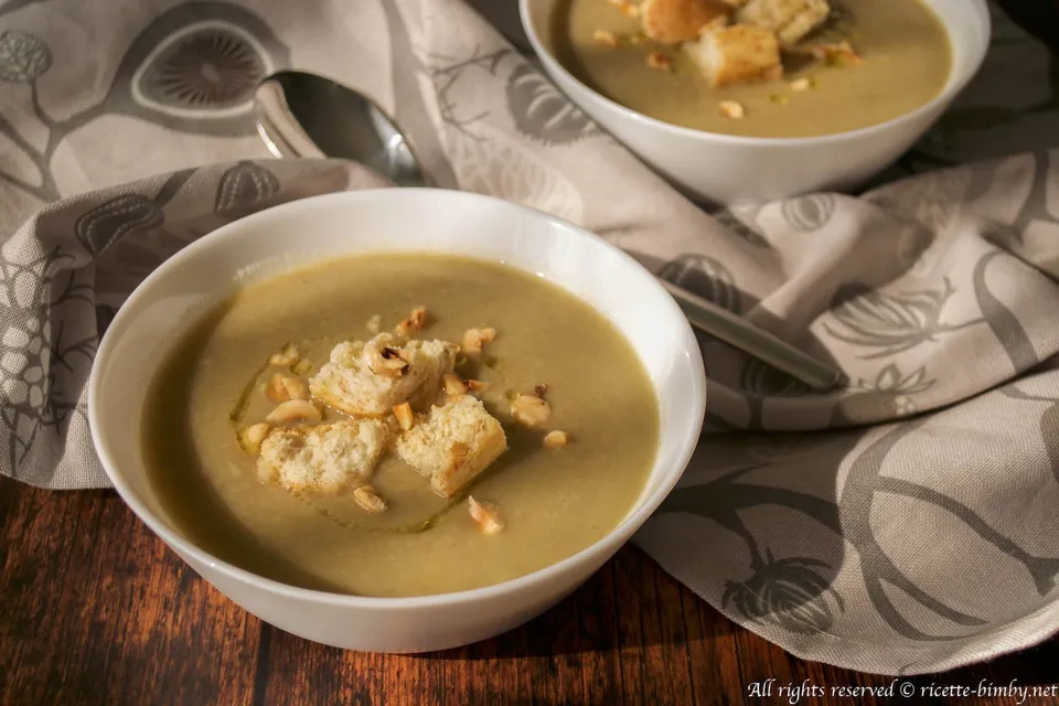 Vellutata di funghi e patate Bimby