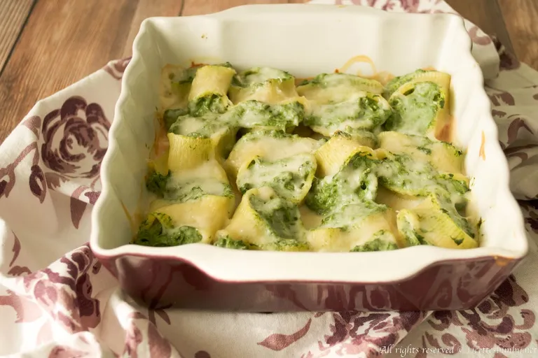 Conchiglioni ripieni di ricotta e spinaci Bimby