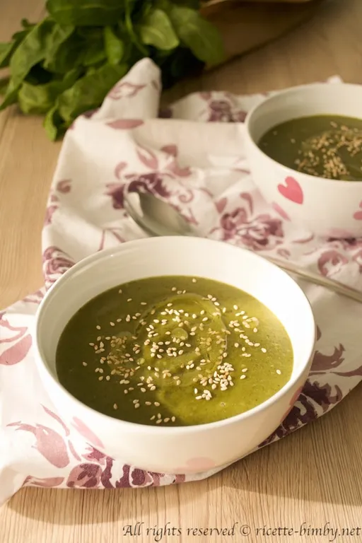 Vellutata di spinaci bimby